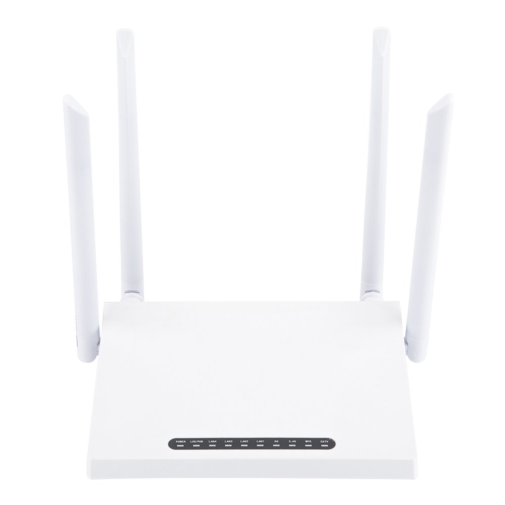 4GE Dual band wifi 2.4G 5G router POTS TEL Gpon Xpon Onu Brand New EchoLife EG8145V5 Support OEM